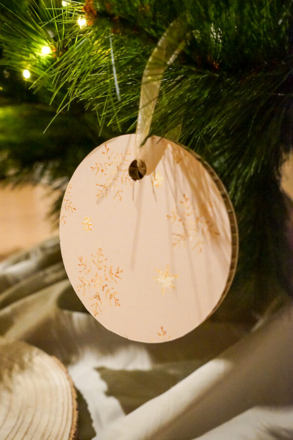 KIT DECORI "Natale Burro e Oro" - immagine 4