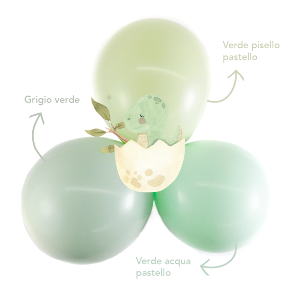 PALLONCINI Dinosauro