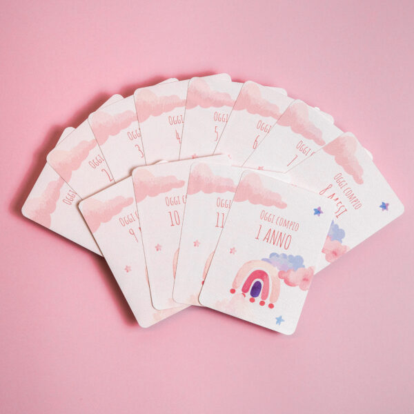 CARD COMPLEMESE Arcobaleno