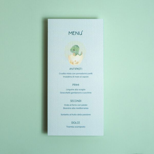 MENU' Dinosauro - immagine 2