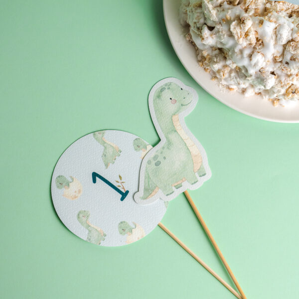 CAKE TOPPER Dinosauri - immagine 2